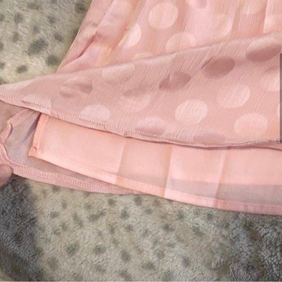 Jacquard Polka Dot Satin Mini Dress - Picture 4 of 9